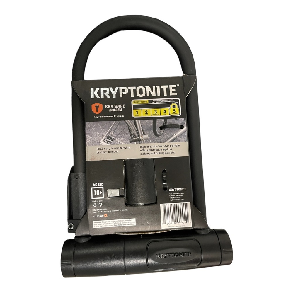 Kryptonite 12.7mm U-Lock Bicycle Lock Standard